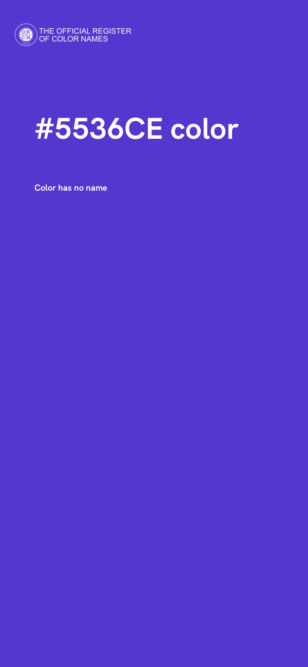 #5536CE color image