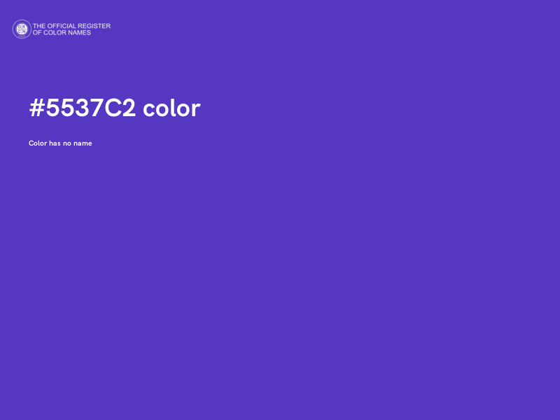 #5537C2 color image
