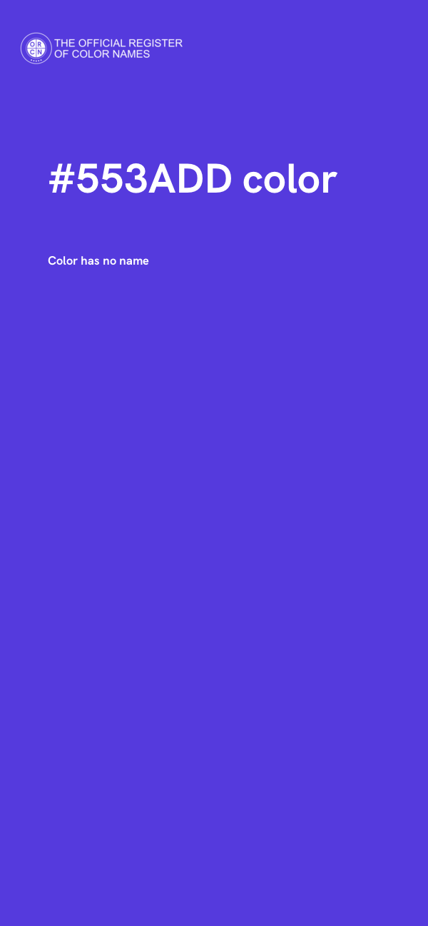 #553ADD color image