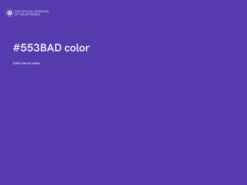 #553BAD color image