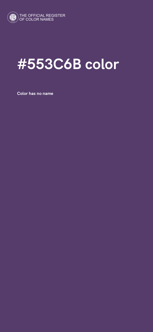 #553C6B color image