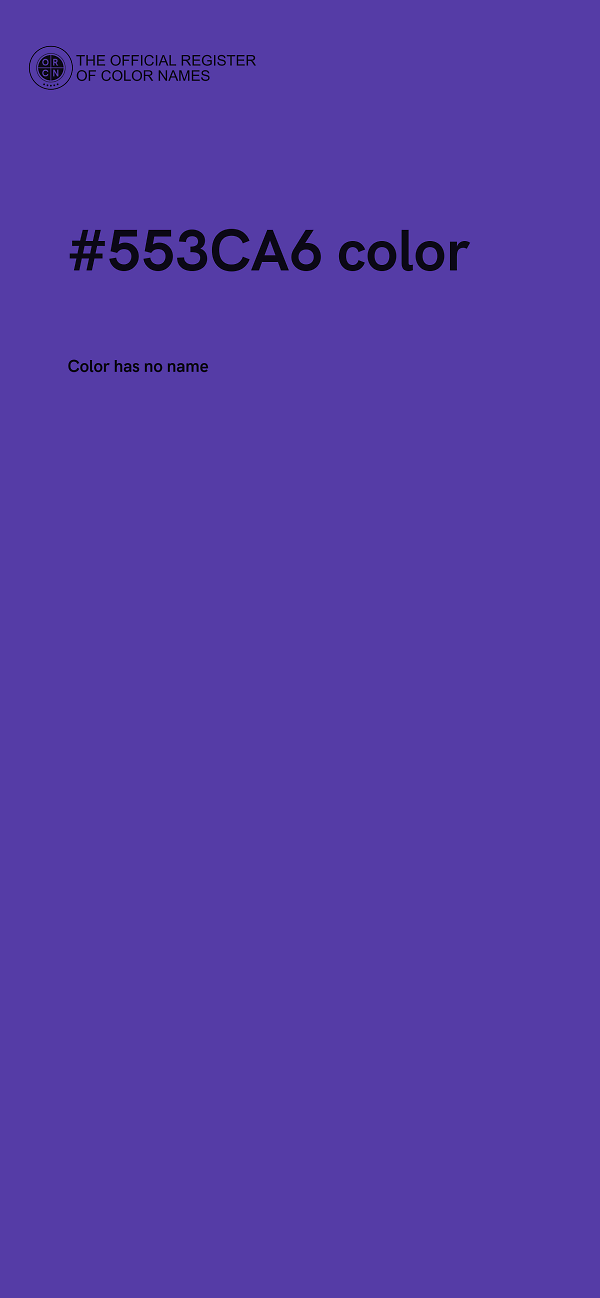 #553CA6 color image
