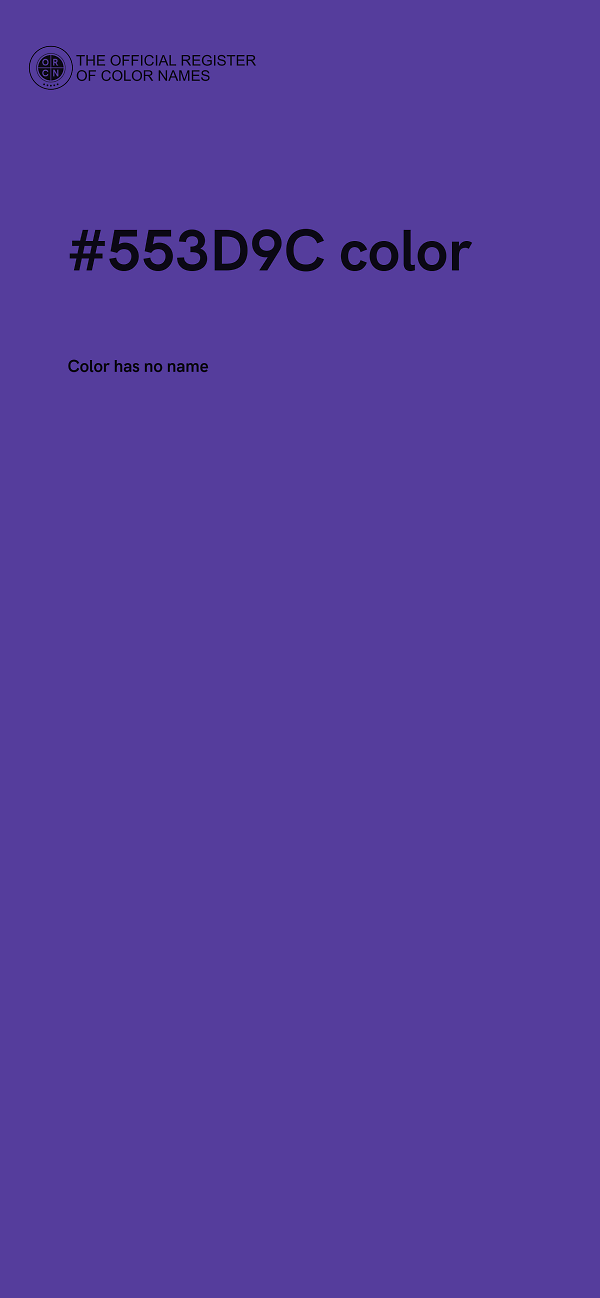 #553D9C color image