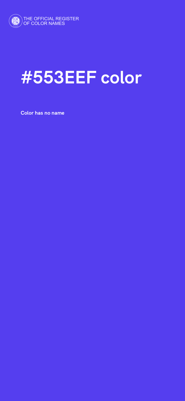 #553EEF color image