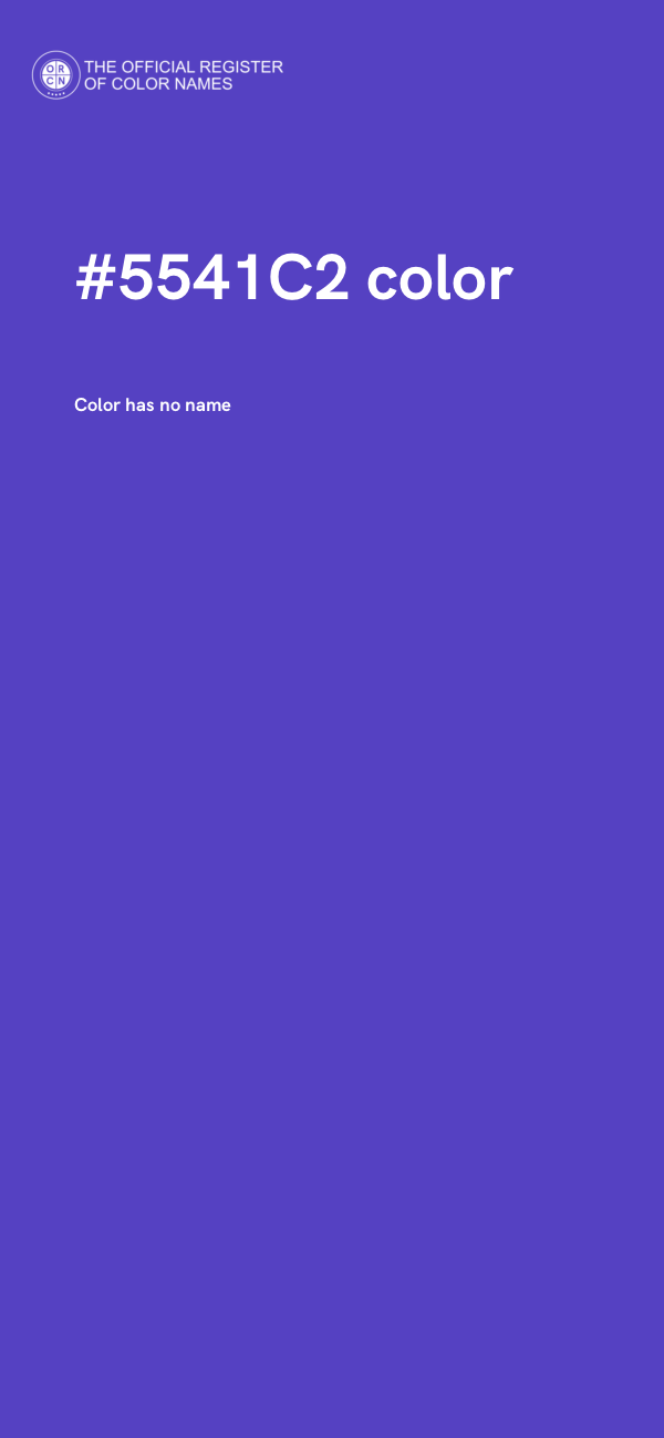 #5541C2 color image