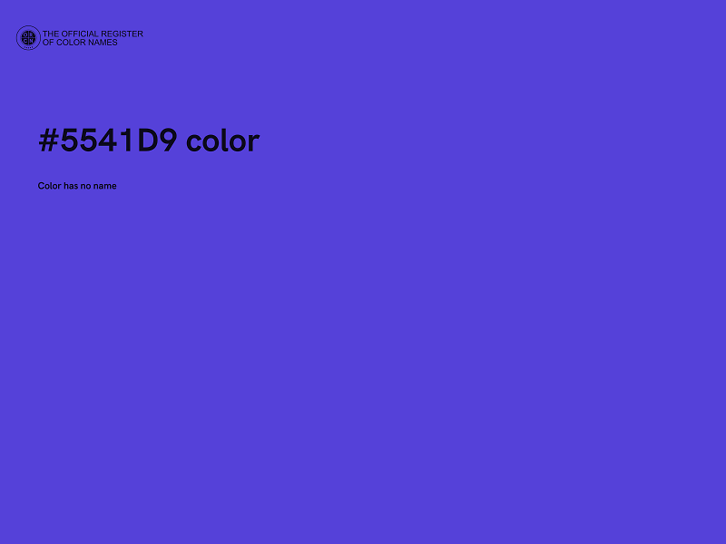 #5541D9 color image