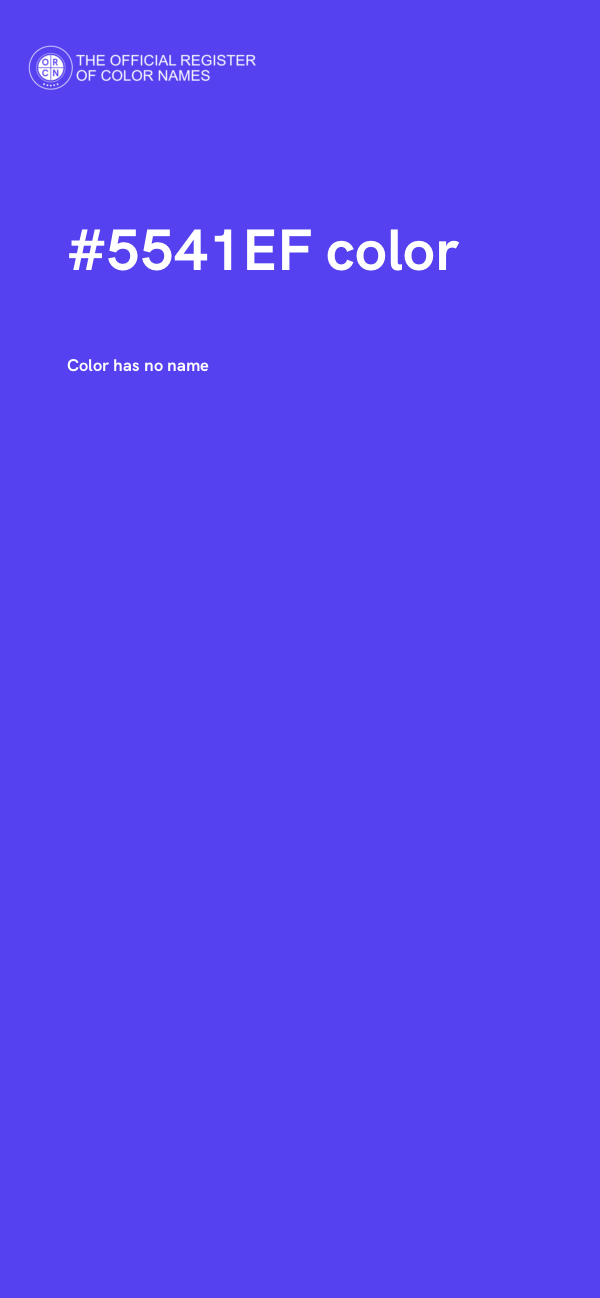#5541EF color image
