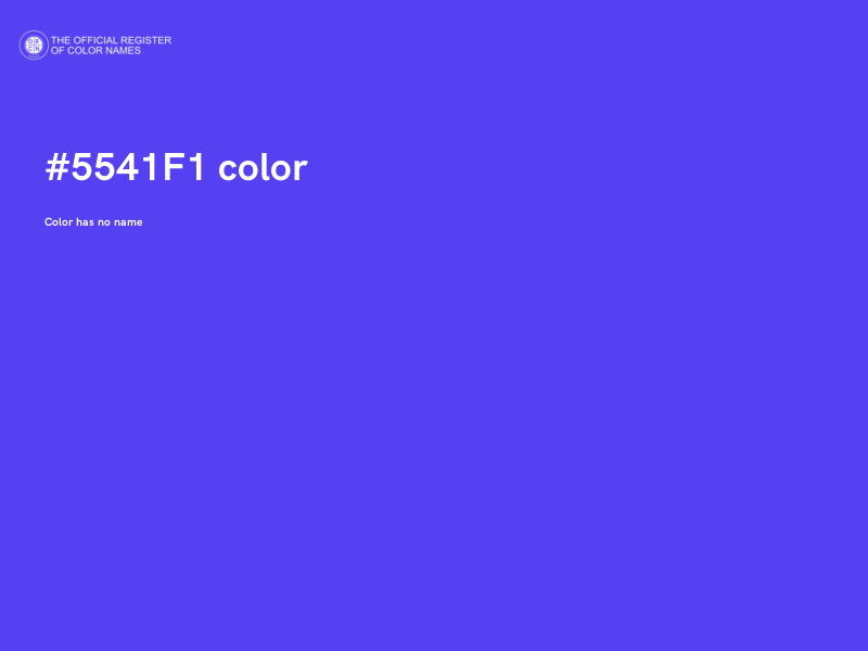 #5541F1 color image