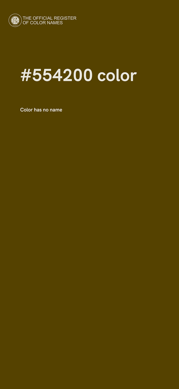 #554200 color image