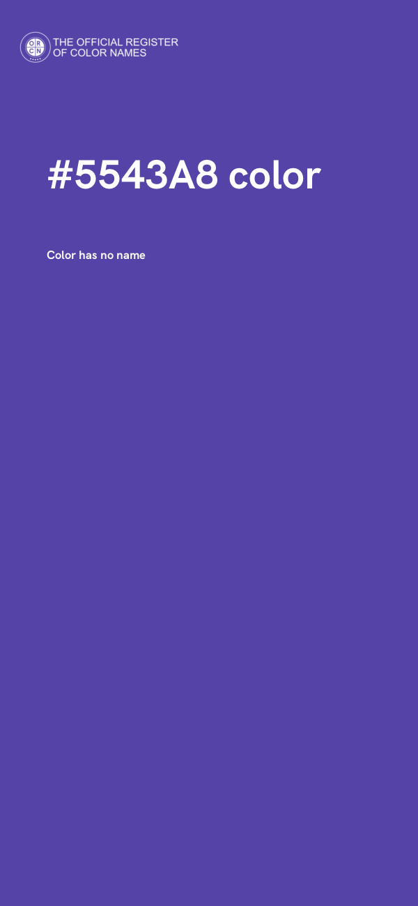 #5543A8 color image