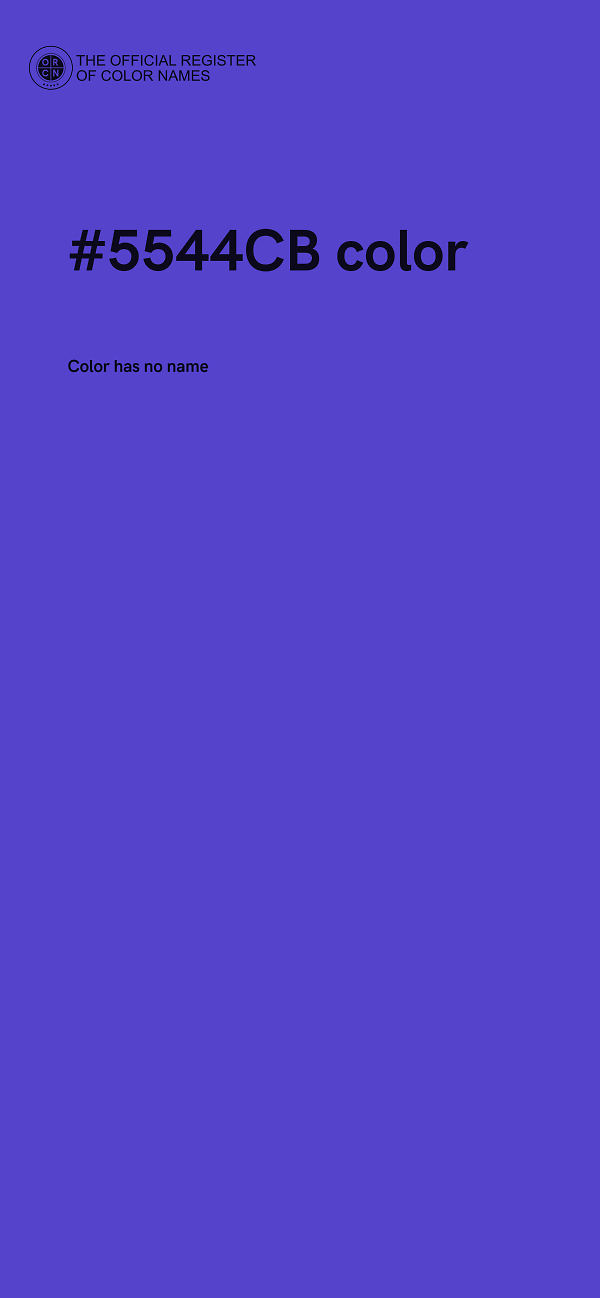 #5544CB color image