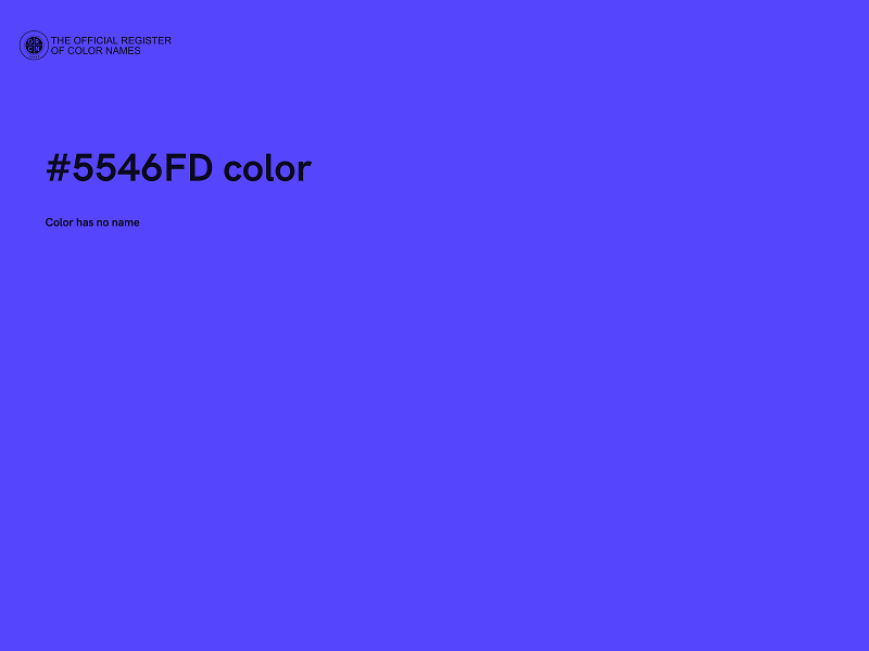 #5546FD color image