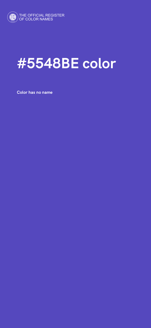#5548BE color image