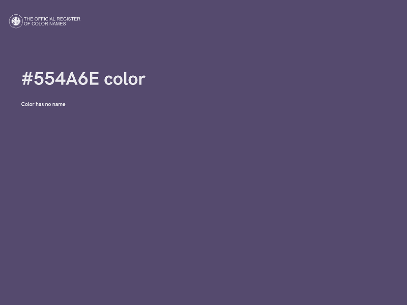 #554A6E color image