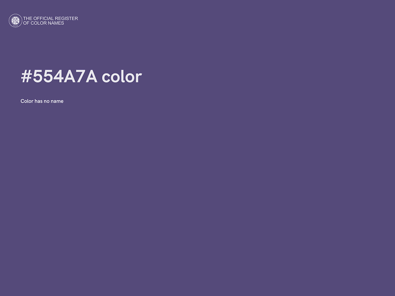 #554A7A color image