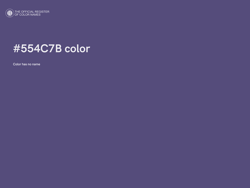 #554C7B color image