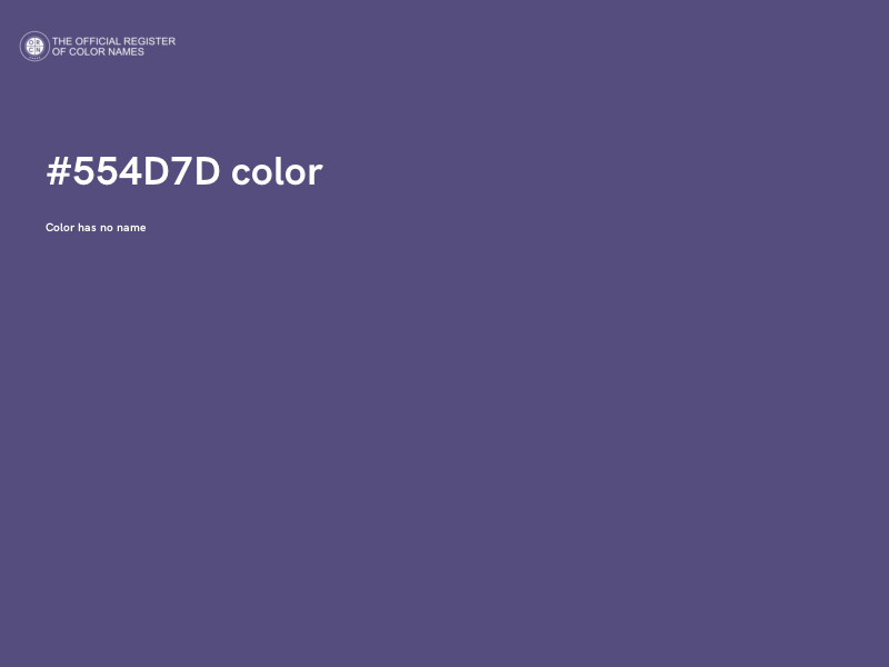 #554D7D color image