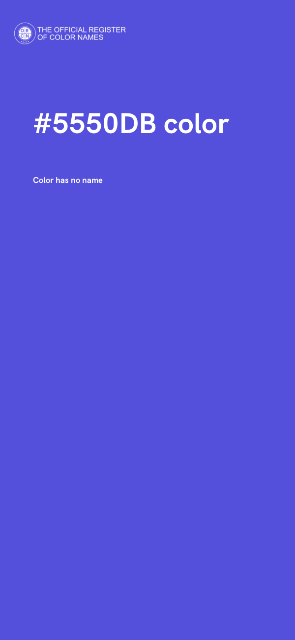 #5550DB color image