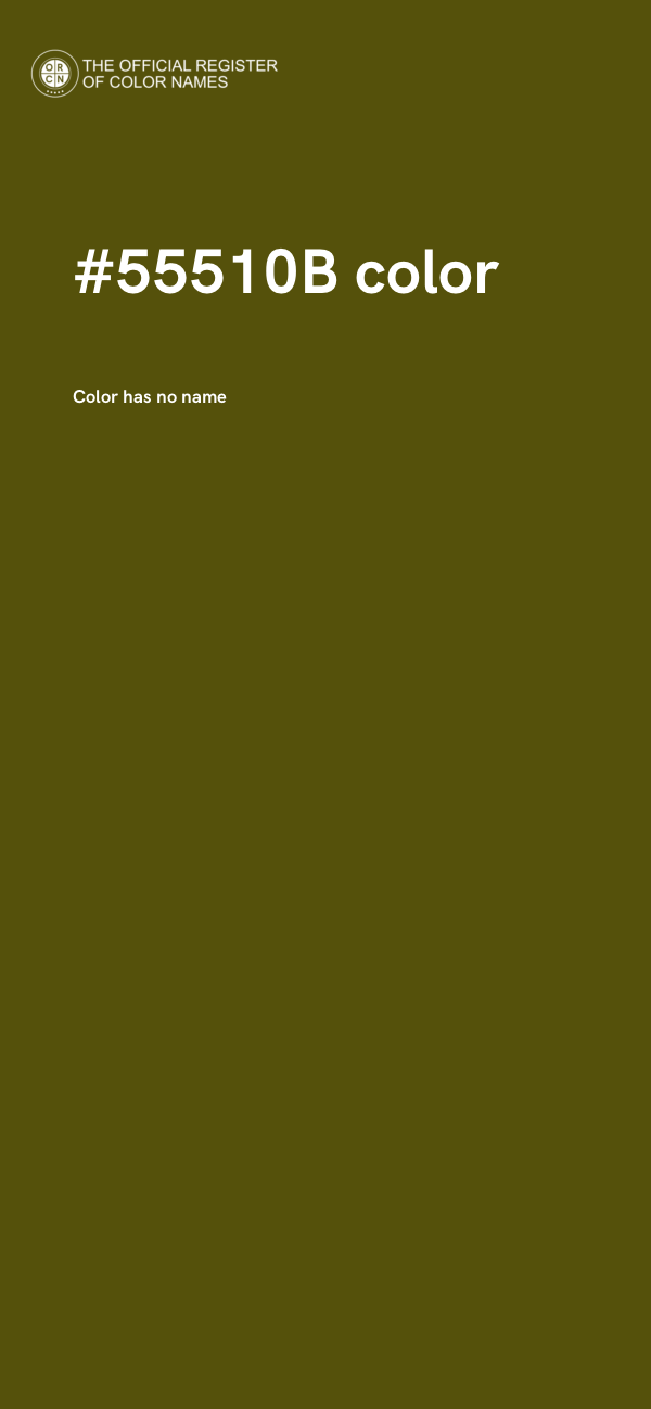 #55510B color image