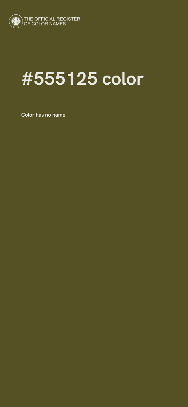 #555125 color image