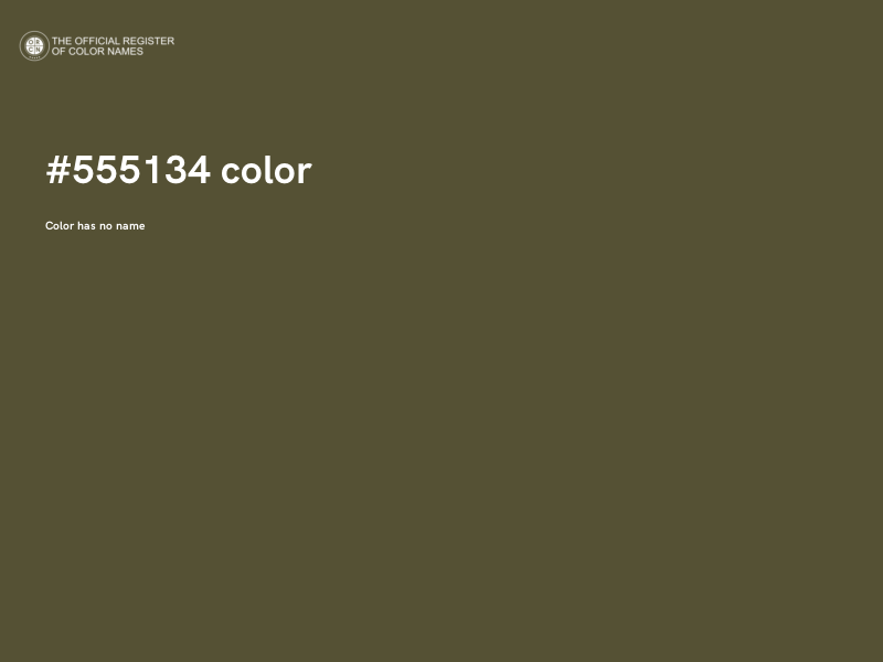 #555134 color image