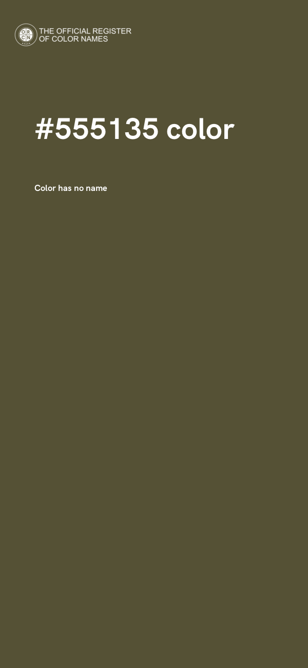 #555135 color image