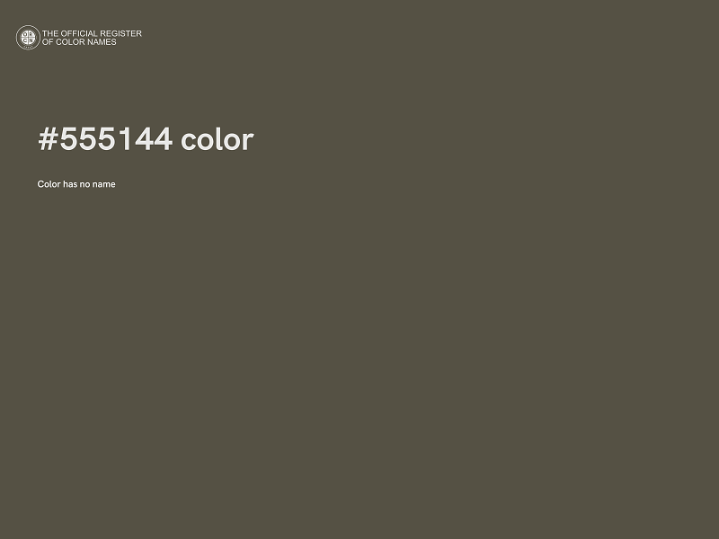 #555144 color image