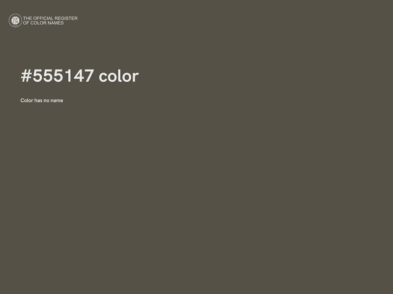 #555147 color image