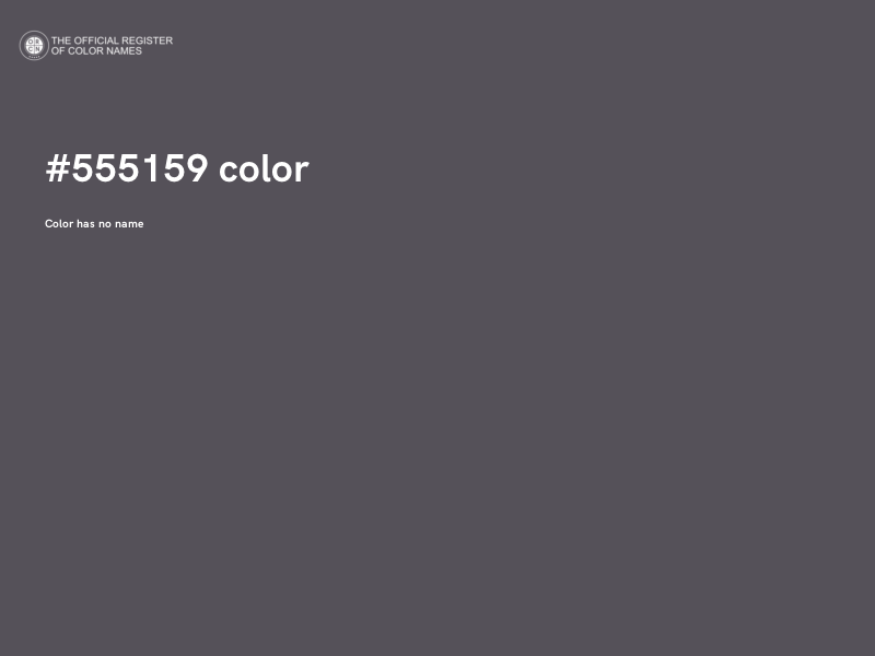 #555159 color image