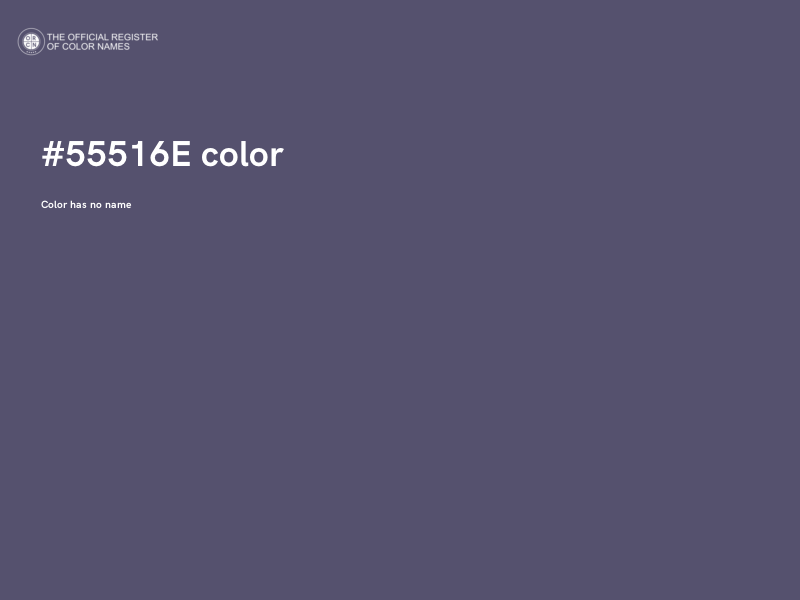 #55516E color image