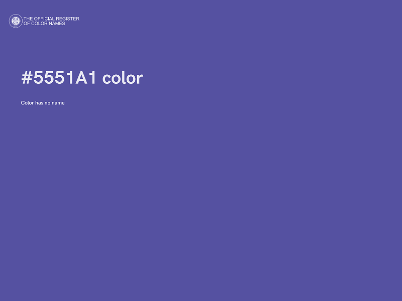 #5551A1 color image
