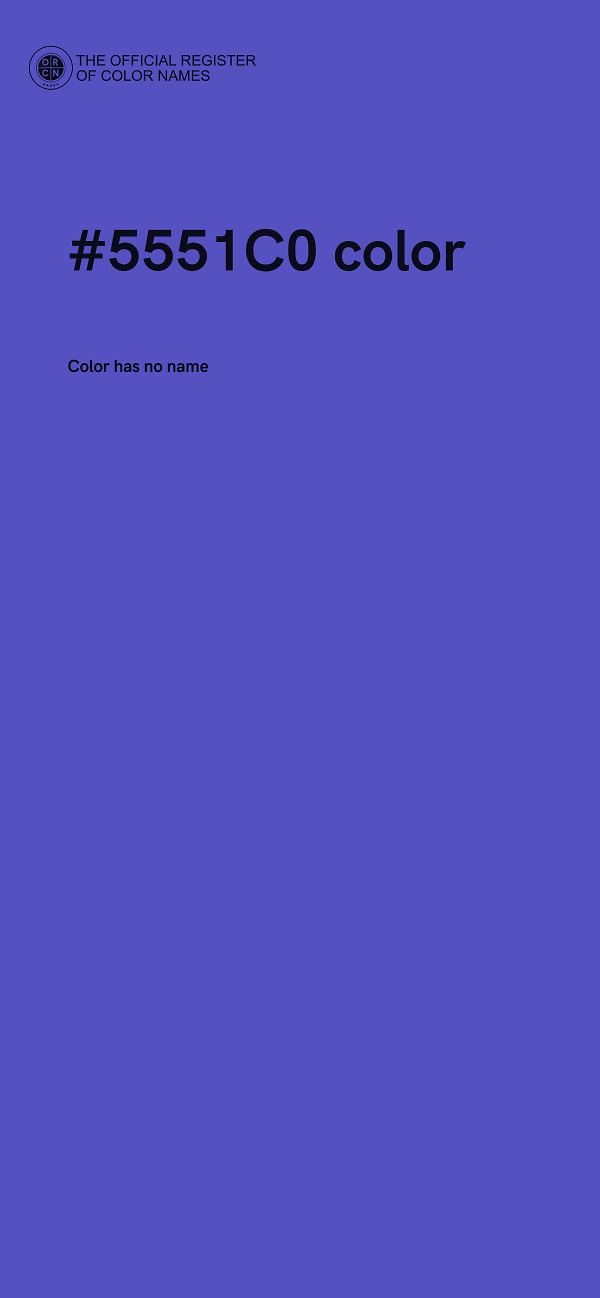 #5551C0 color image
