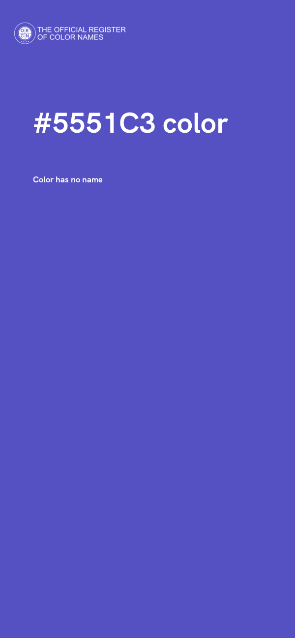 #5551C3 color image