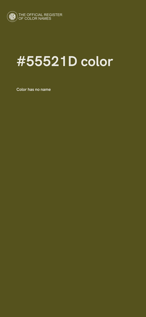 #55521D color image