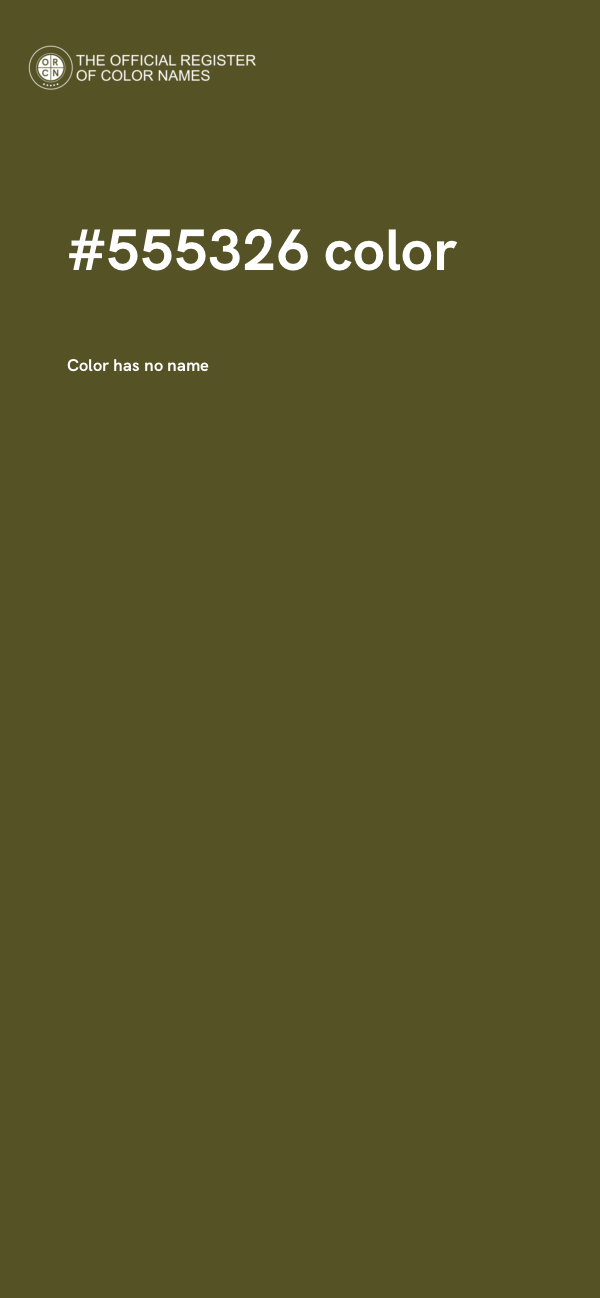 #555326 color image