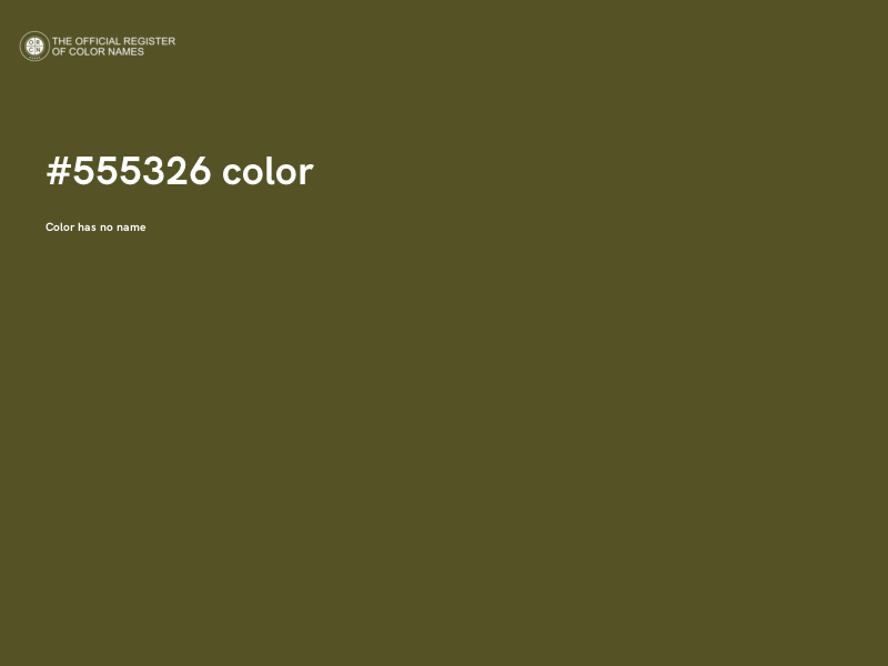 #555326 color image