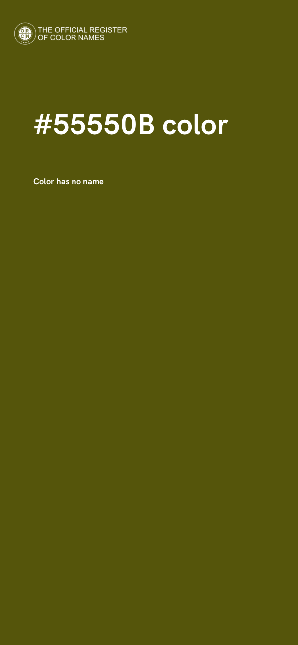 #55550B color image