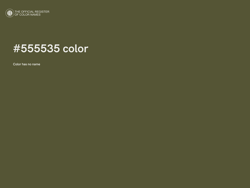 #555535 color image
