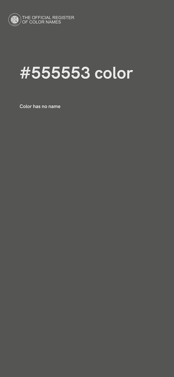 #555553 color image