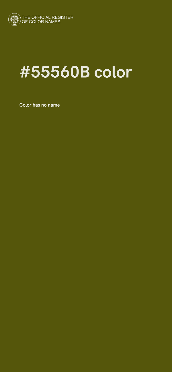 #55560B color image
