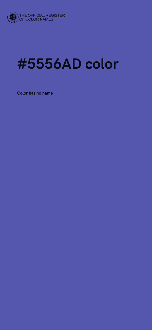 #5556AD color image