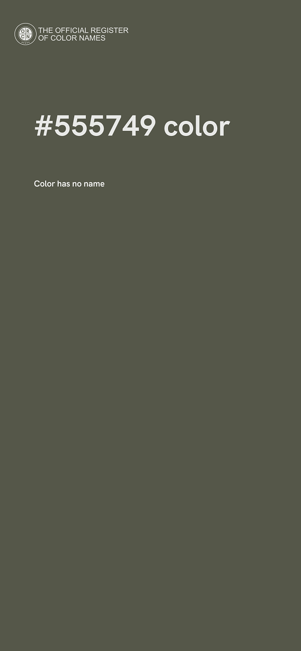 #555749 color image