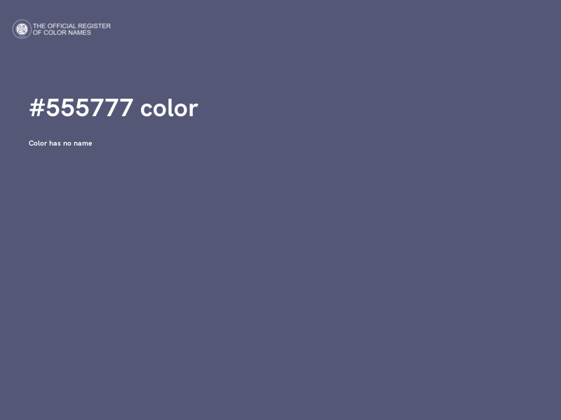 #555777 color image