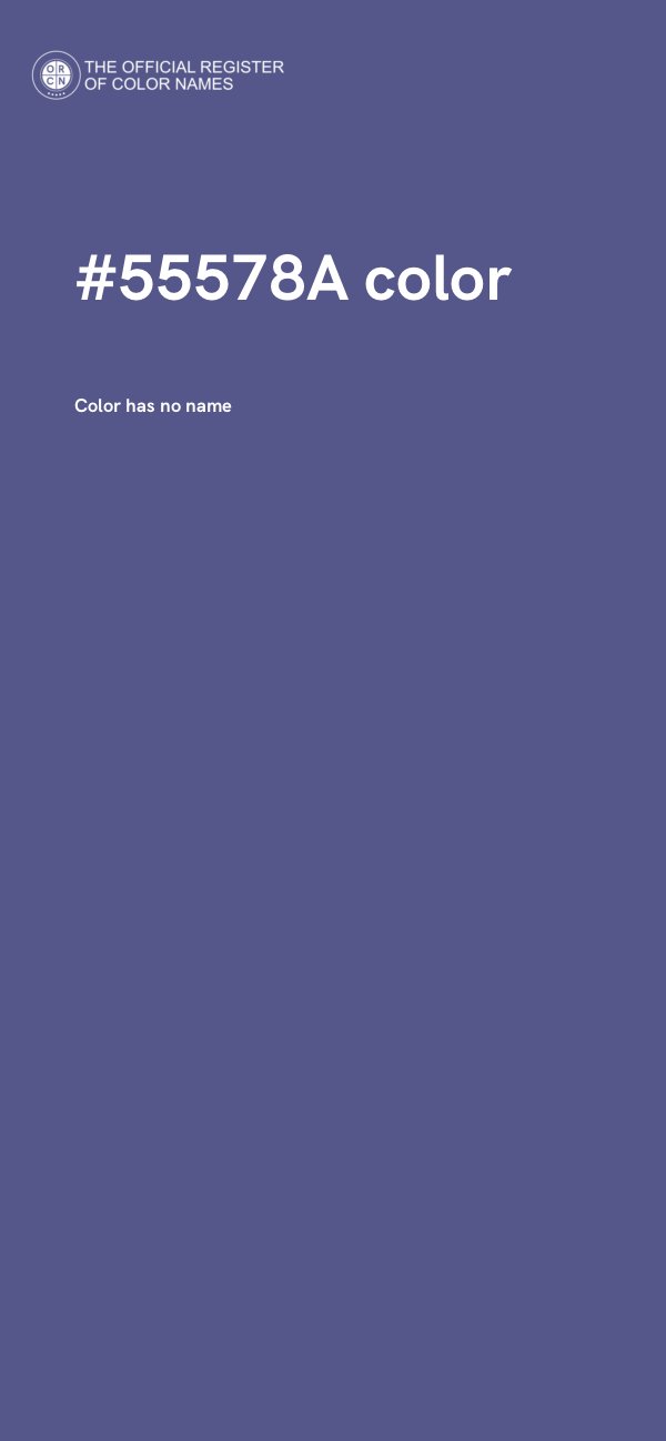 #55578A color image