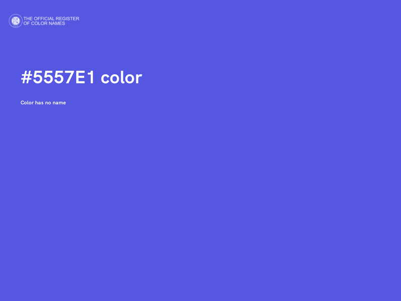 #5557E1 color image