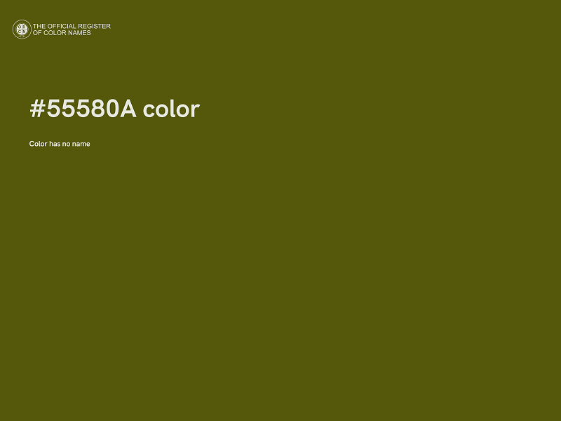 #55580A color image