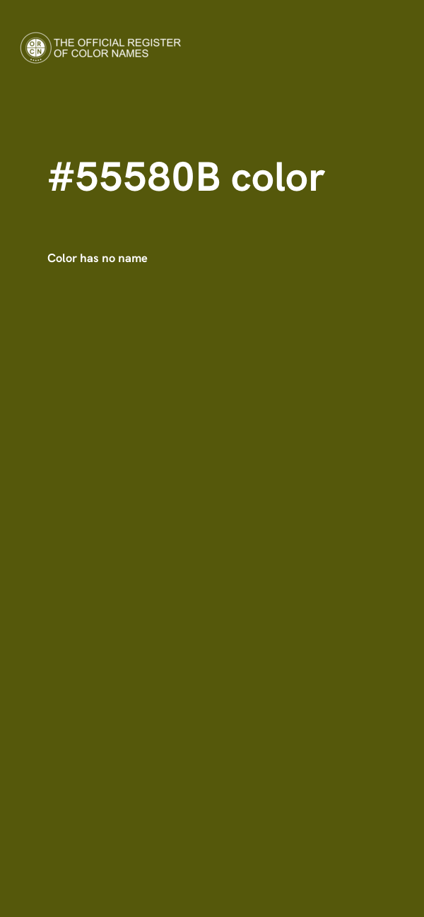 #55580B color image