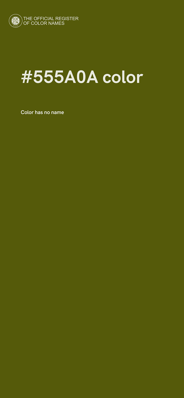 #555A0A color image