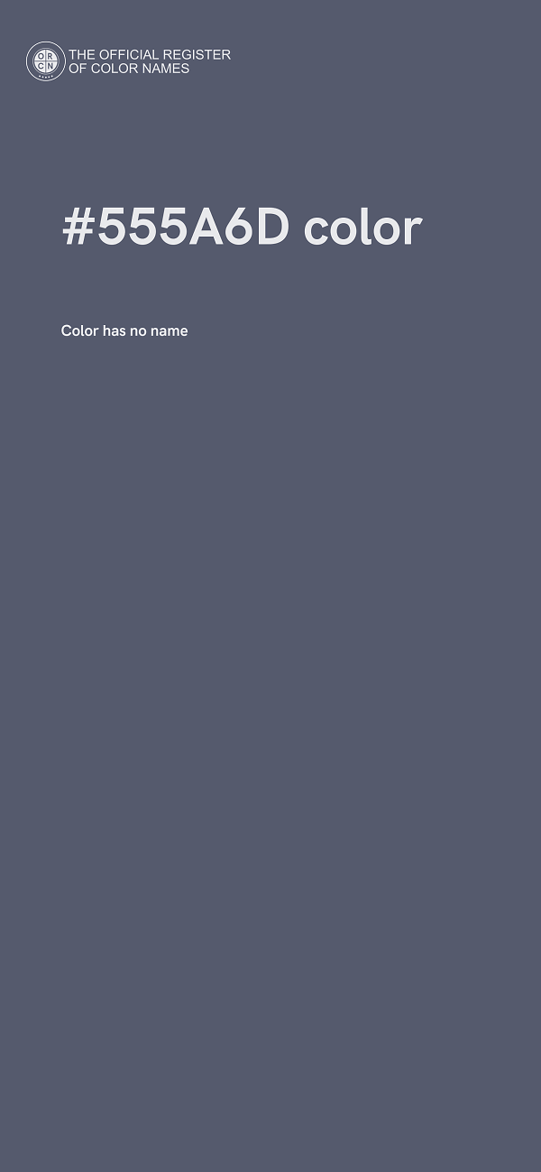 #555A6D color image