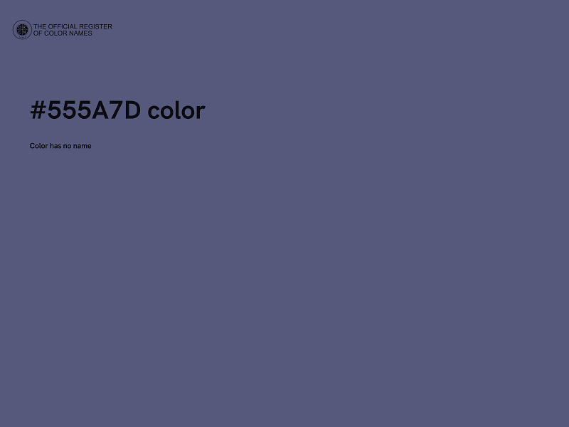 #555A7D color image